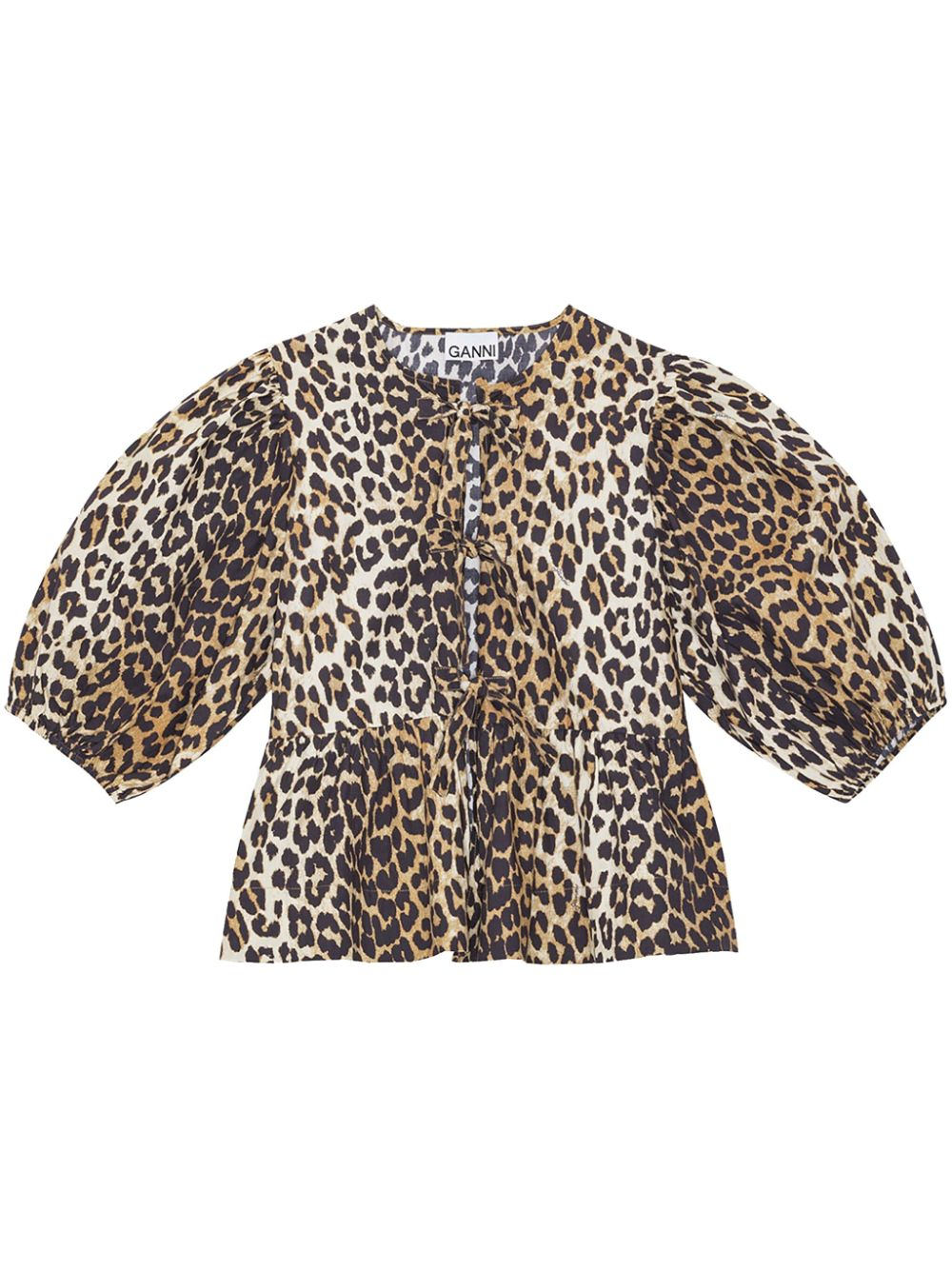 [GANNI] Blouse SS26 F9116943