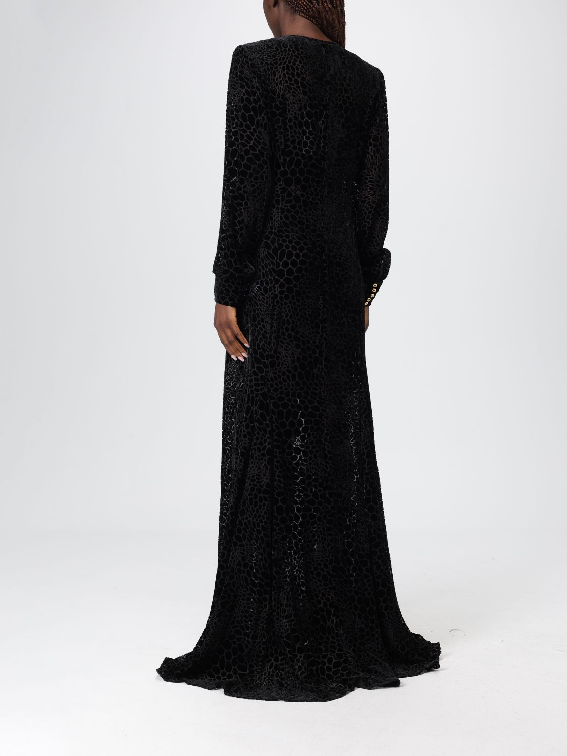 [ELISABETTA FRANCHI] Long sleeve dress FW25 ABR45 110