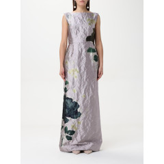 [Erdem] Sleeveless dress SS25 PS25G6LMTS MARGOT FLORAL LILAC