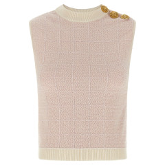 [Balmain] Tank top SS26 GF1AG850KJ48OIB
