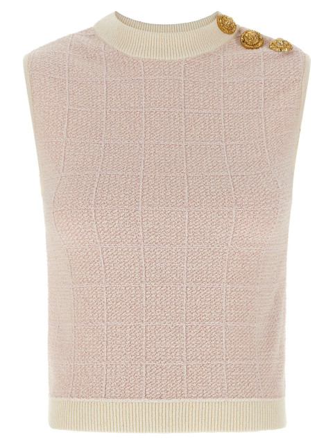 [Balmain] Tank top SS26 GF1AG850KJ48OIB