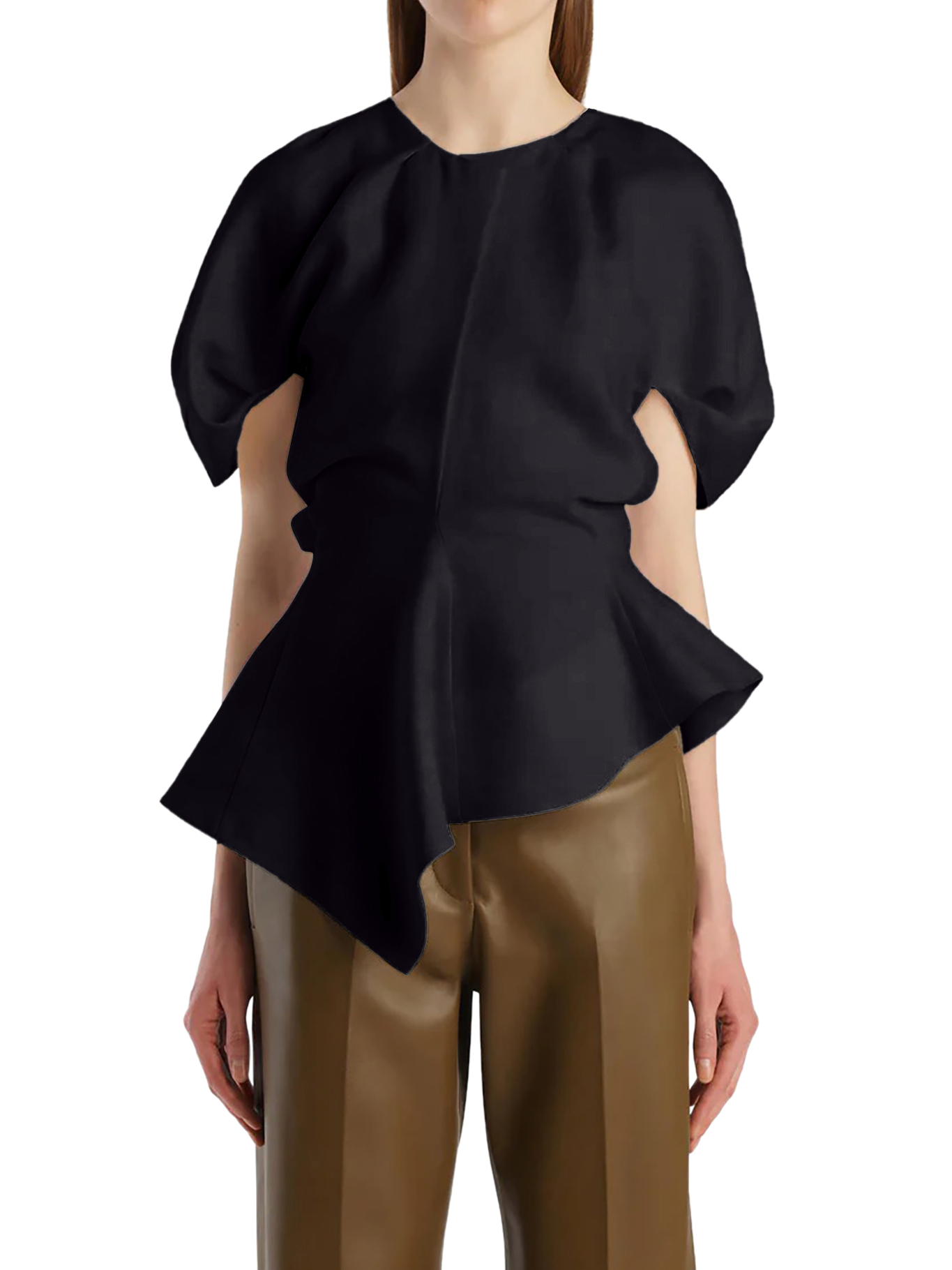 [KHAITE] T-shirts Short Sleeve FW26 2489230200 BLACK