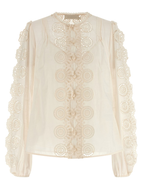 [Zimmermann] Shirts Long Sleeve FW25 4287TSS252IVO