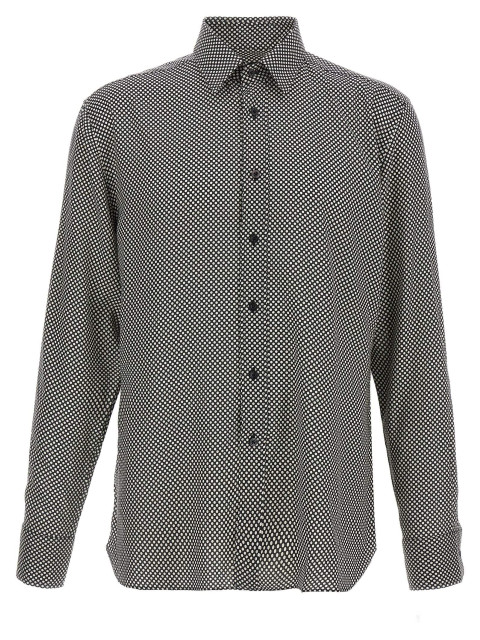 [Tom Ford] Shirts Long Sleeve FW25 HRN001FMT060ZBLEC