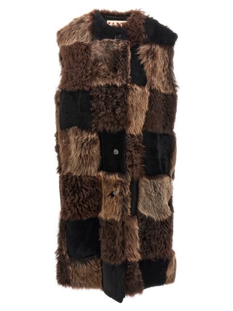 [Marni] Vest FW25 GLMX0099Q0ULM124ROM88