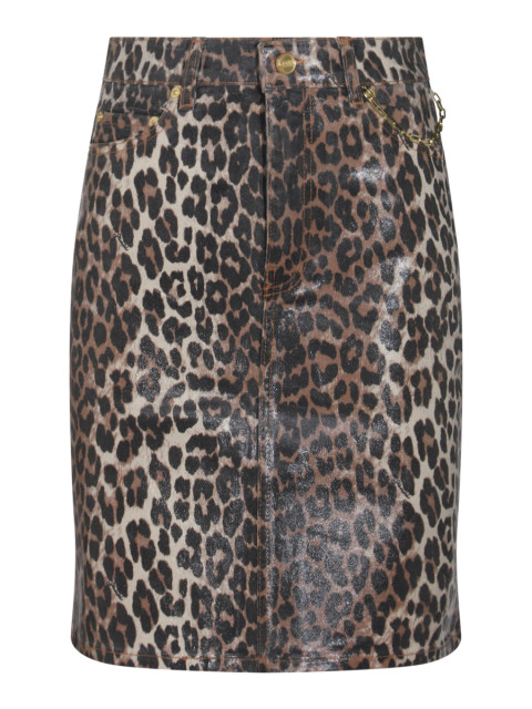 [GANNI] Midi skirt SS25 J1607943
