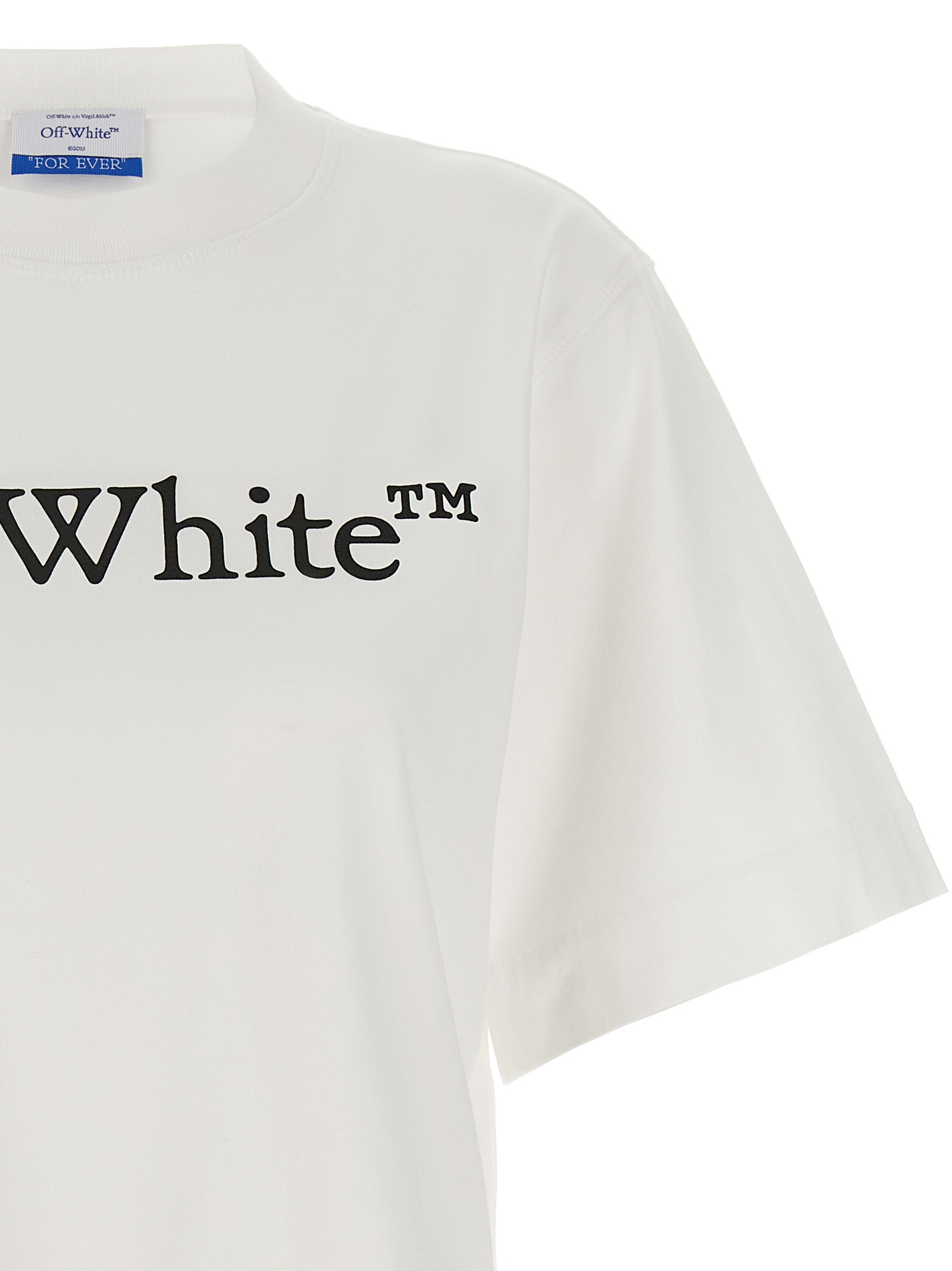 [Off-White] T-shirts Short Sleeve FW25 OWAA090C99JER00401100110