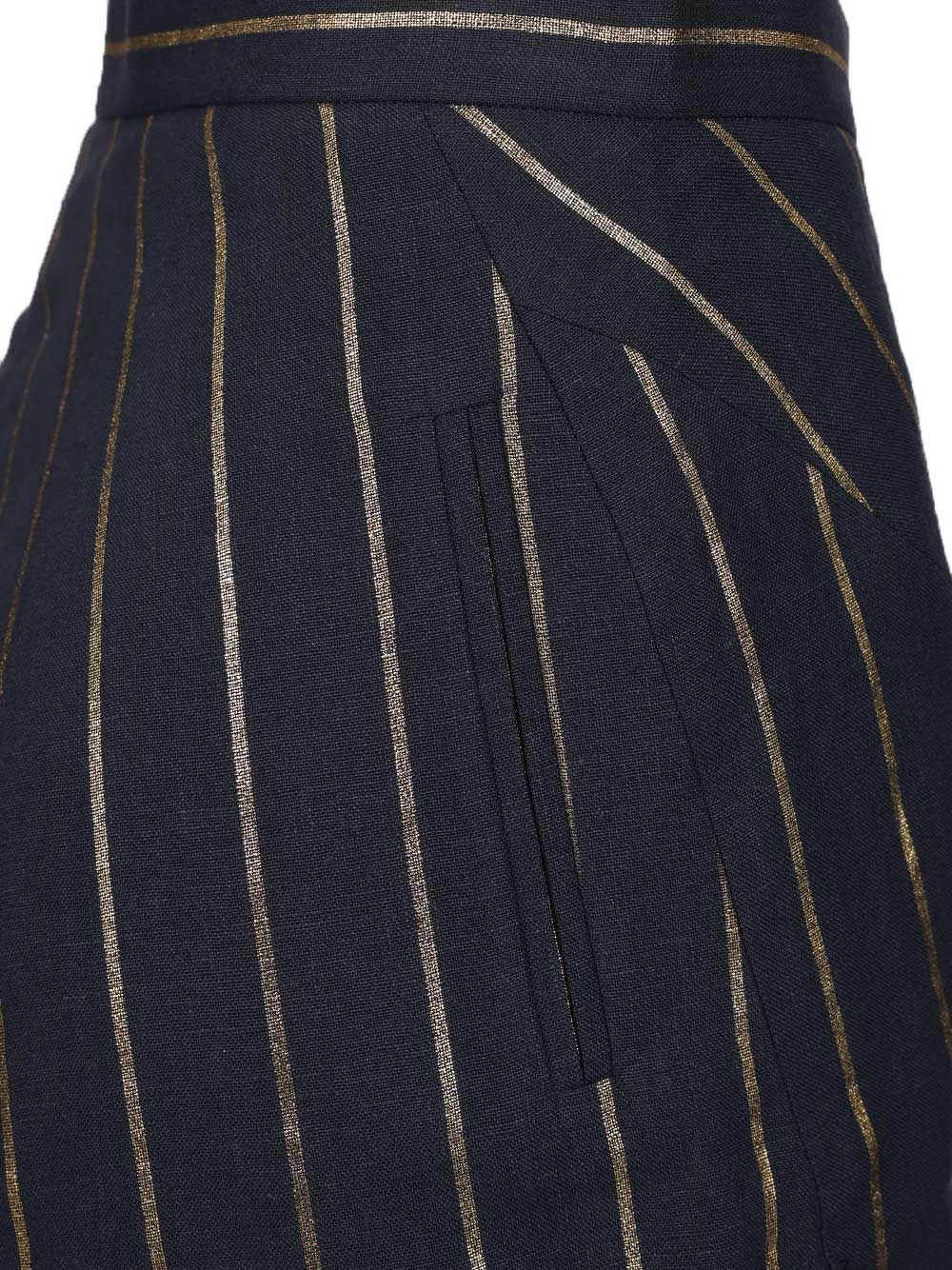 [Vivienne Westwood] Long skirt SS26 1K01002Q-W01FK-K310
