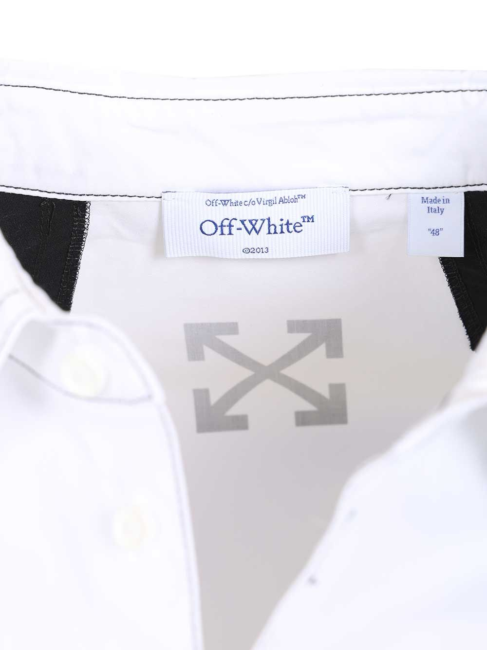 [Off-White] Shirts Short Sleeve SS26 OMGG01HS26FAB0011000
