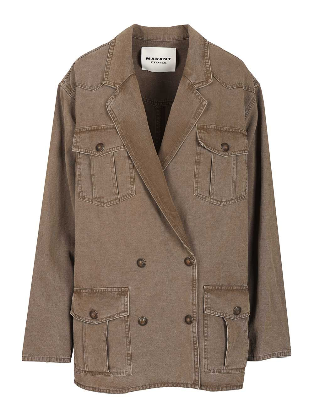 [Marant Etoile] Casual Jacket SS26 26PVE0625FA-D1G04E50DZ