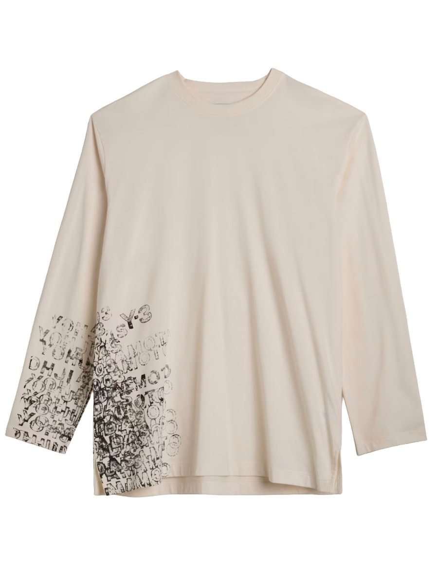 [Y - 3] T-shirts Long Sleeve SS26 KR2238_CWHITE
