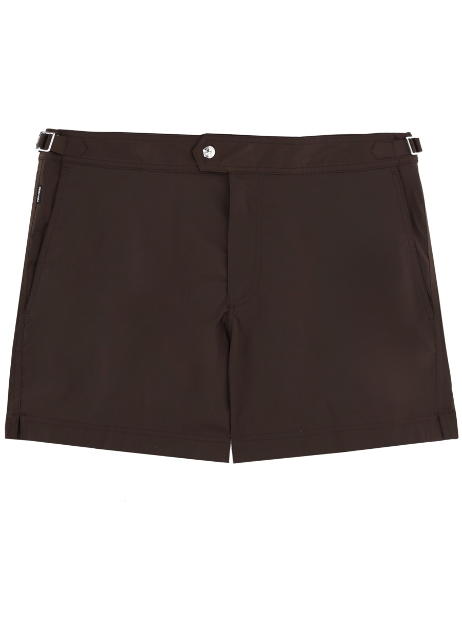 [Tom Ford] Swim Pants SS26 BSS001_FMN067EBK