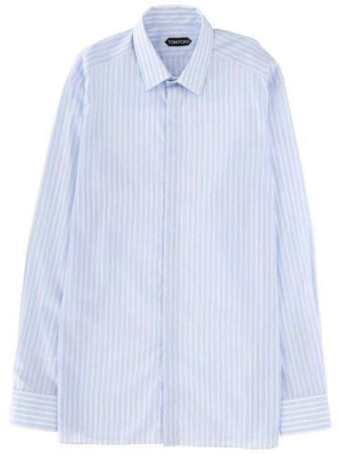 [Tom Ford] Shirts Long Sleeve SS26 HRVF01_C0026UWB