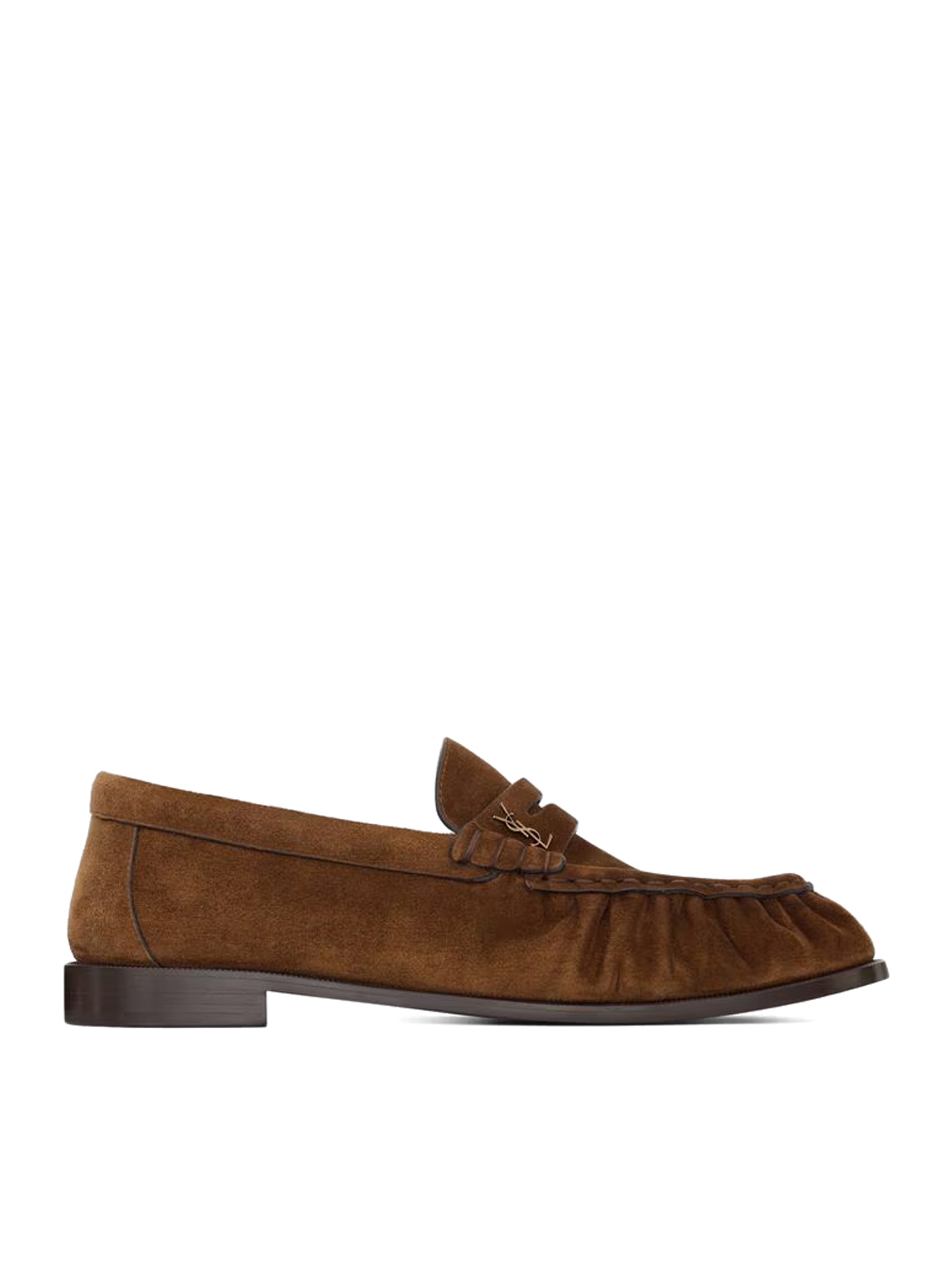 [Saint Laurent] Loafer FW26 83947127DTT2319 DARK HAVANA