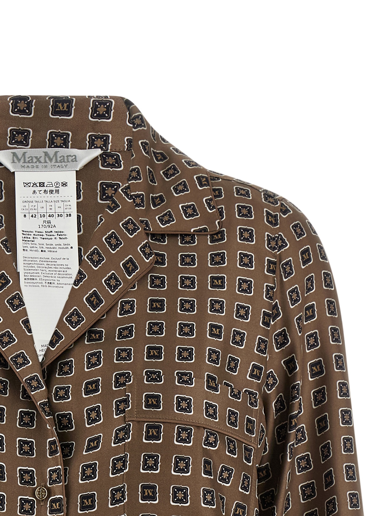 [Max Mara] Shirts Long Sleeve SS26 2611111131600005