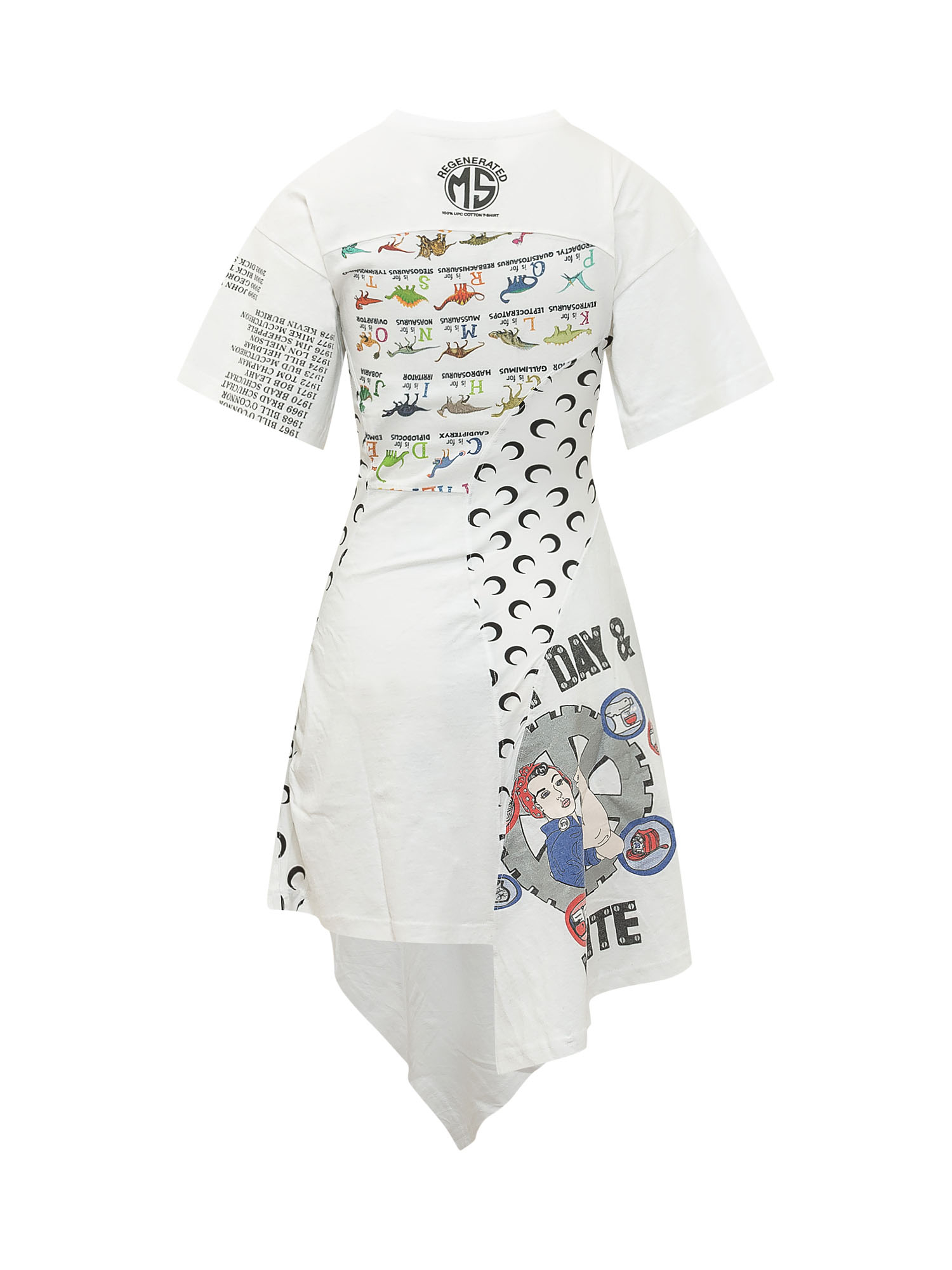 [MARINE SERRE] Dress SS26 WDR465AUJER0003 WH10