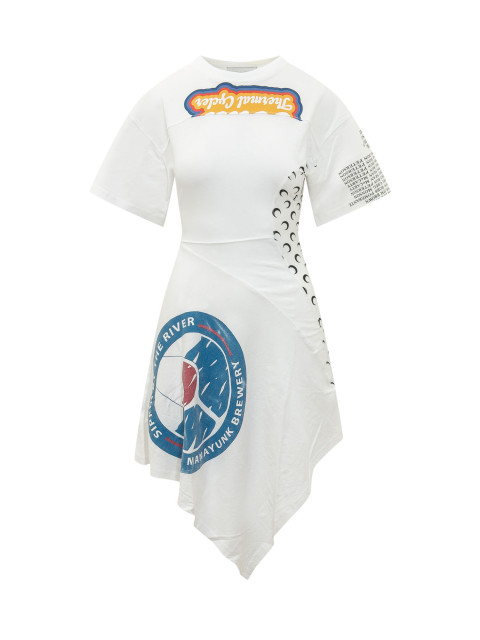 [MARINE SERRE] Dress SS26 WDR465AUJER0003 WH10