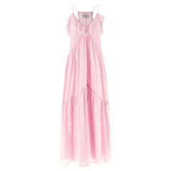 [Marant Etoile] Short sleeve dress SS26 RO1003FBB3J04E40LK
