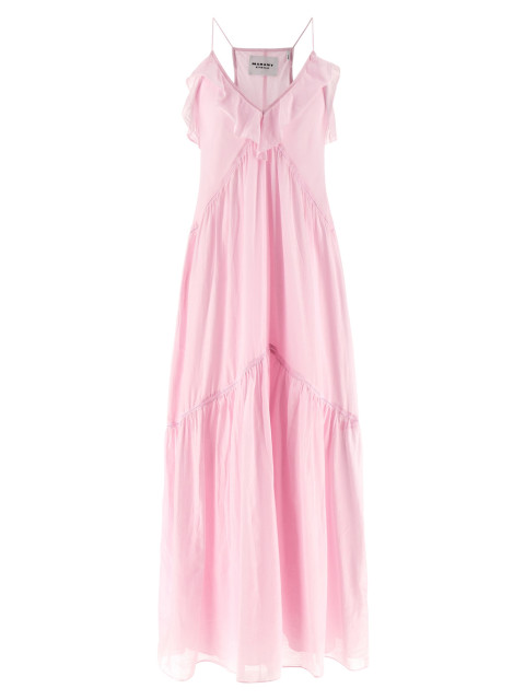 [Marant Etoile] Short sleeve dress SS26 RO1003FBB3J04E40LK