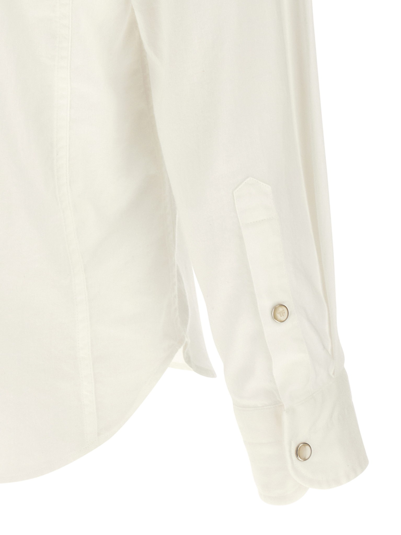 [Tom Ford] Shirts Short Sleeve SS26 HDS001FMC296WAB