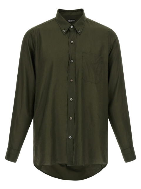 [Tom Ford] Shirts Short Sleeve SS26 HSO002FMT058GAL
