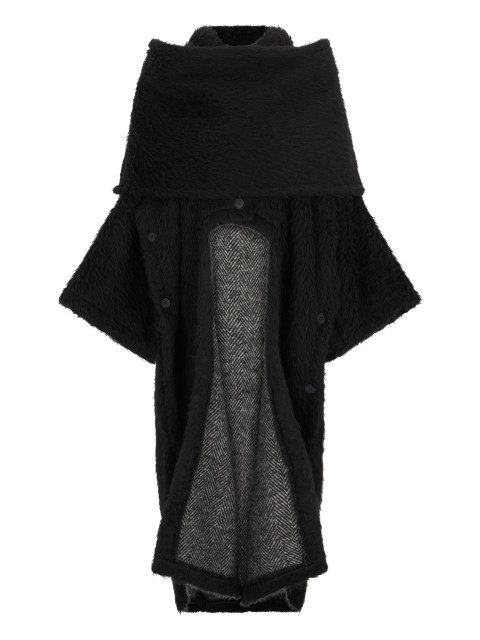 [BATAKOVIC] Coat FW25 FW25BLPALPACA_BLACKGREYHERRINGBONE