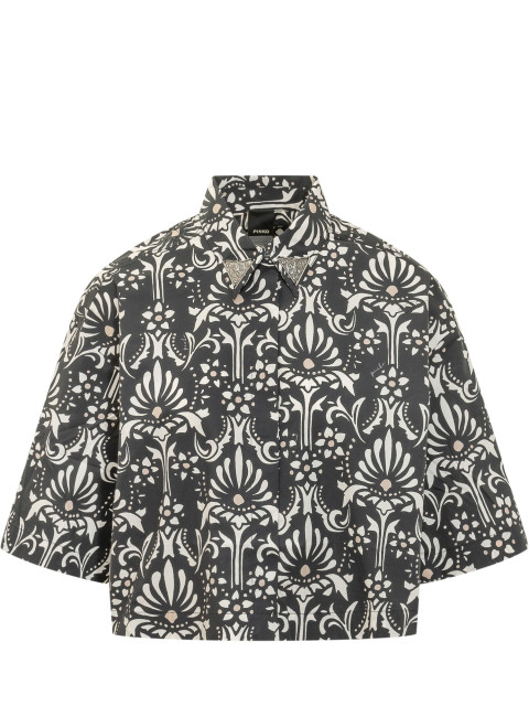 [PINKO] Shirts Short Sleeve SS26 106826A3B1 ZZ2