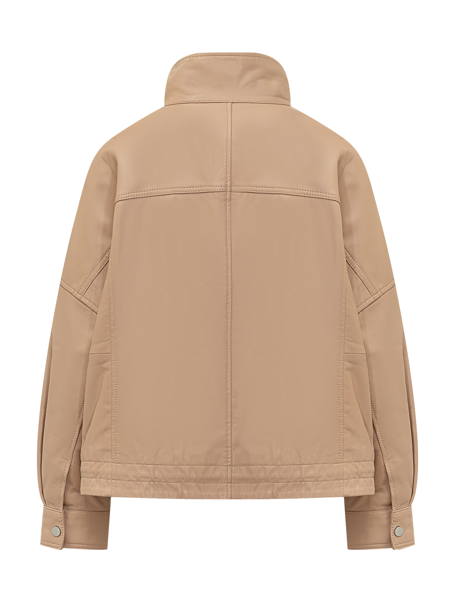 [PINKO] Leather Jacket SS26 106235A31Y D41