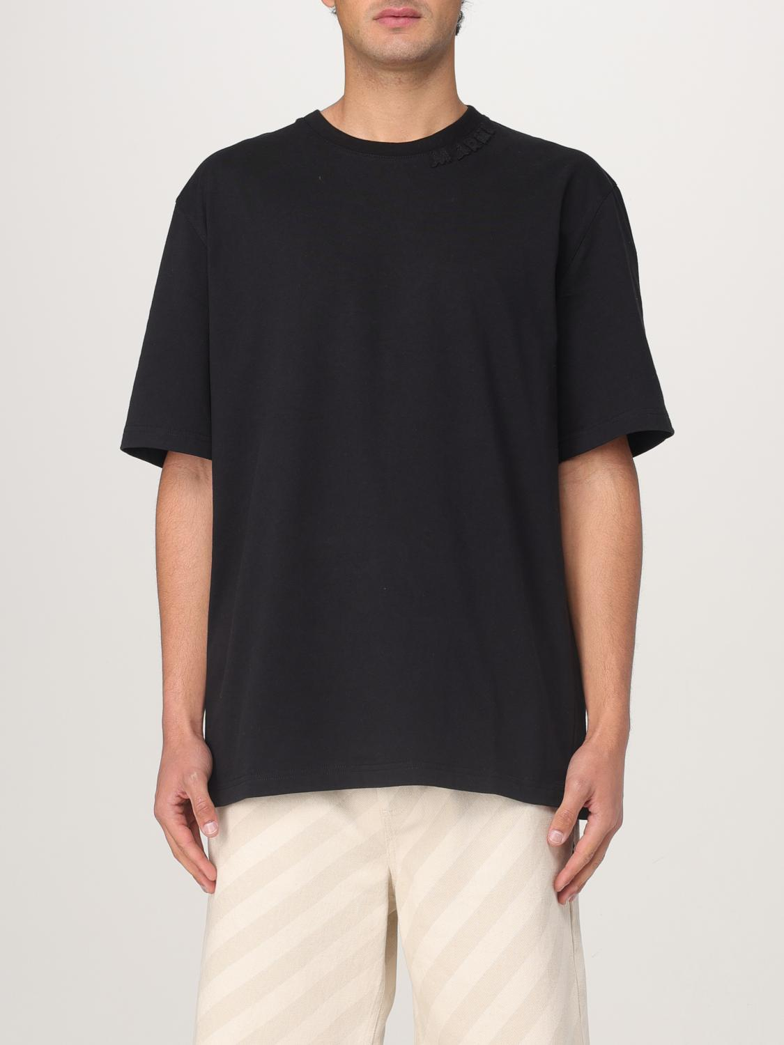 [Marni] T-shirts Short Sleeve FW25 HUMU0287X0UTC406 00N99