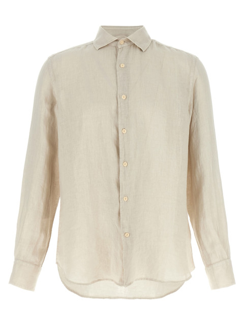 [MC2 Saint Barth] Shirts Long Sleeve SS26 PAMPLONALINEN10HGRAIN