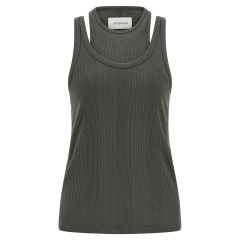 [Armarium] Tank top SS26 ARMTMT040JE05041ANTHRACITEGREY