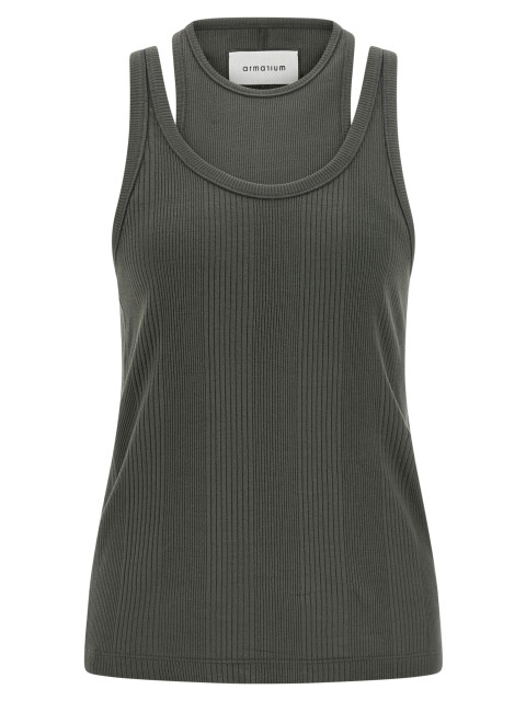 [Armarium] Tank top SS26 ARMTMT040JE05041ANTHRACITEGREY