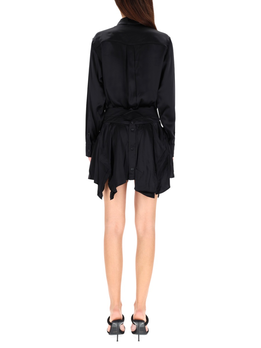 [ALEXANDERWANG.T] Long sleeve dress FW25 4WC4256872_001