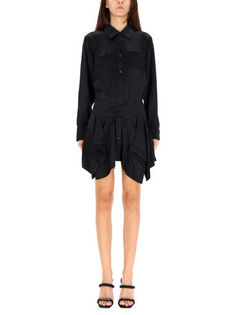 [ALEXANDERWANG.T] Long sleeve dress FW25 4WC4256872_001