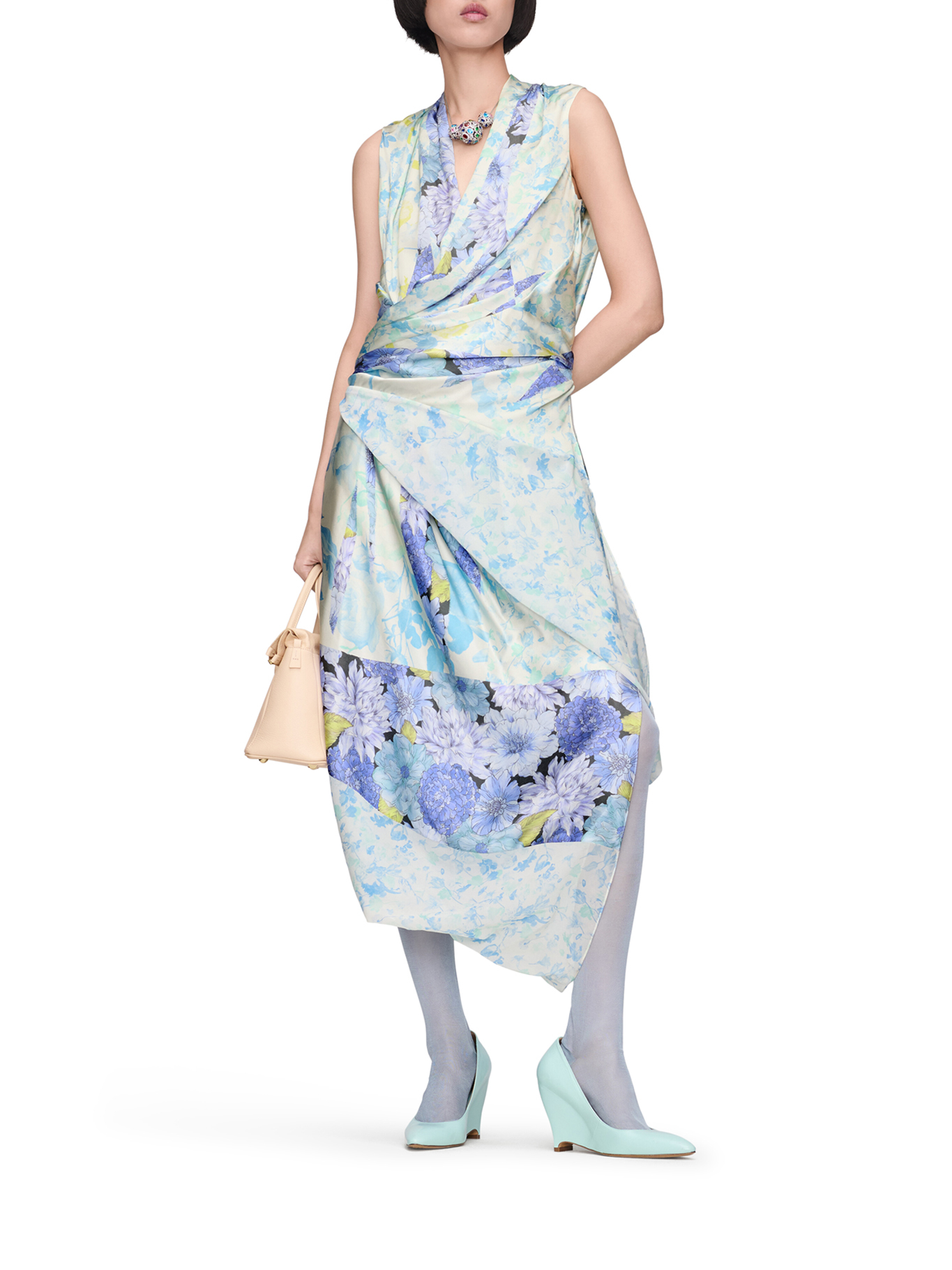 [Maison Margiela] Sleeveless dress SS26 S29DD0075M35983001S VARIANT