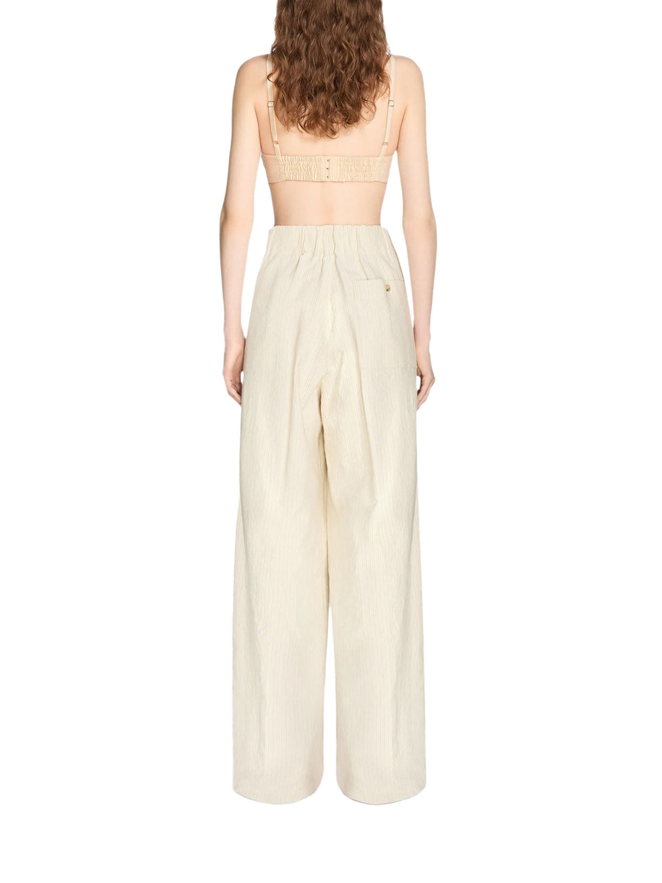 [DRIES VAN NOTEN] Trousers SS26 2610109093360005 ECRU