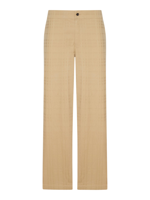 [Burberry] Trousers SS26 8117841C4776 SANDSTORM BEIGE CHK