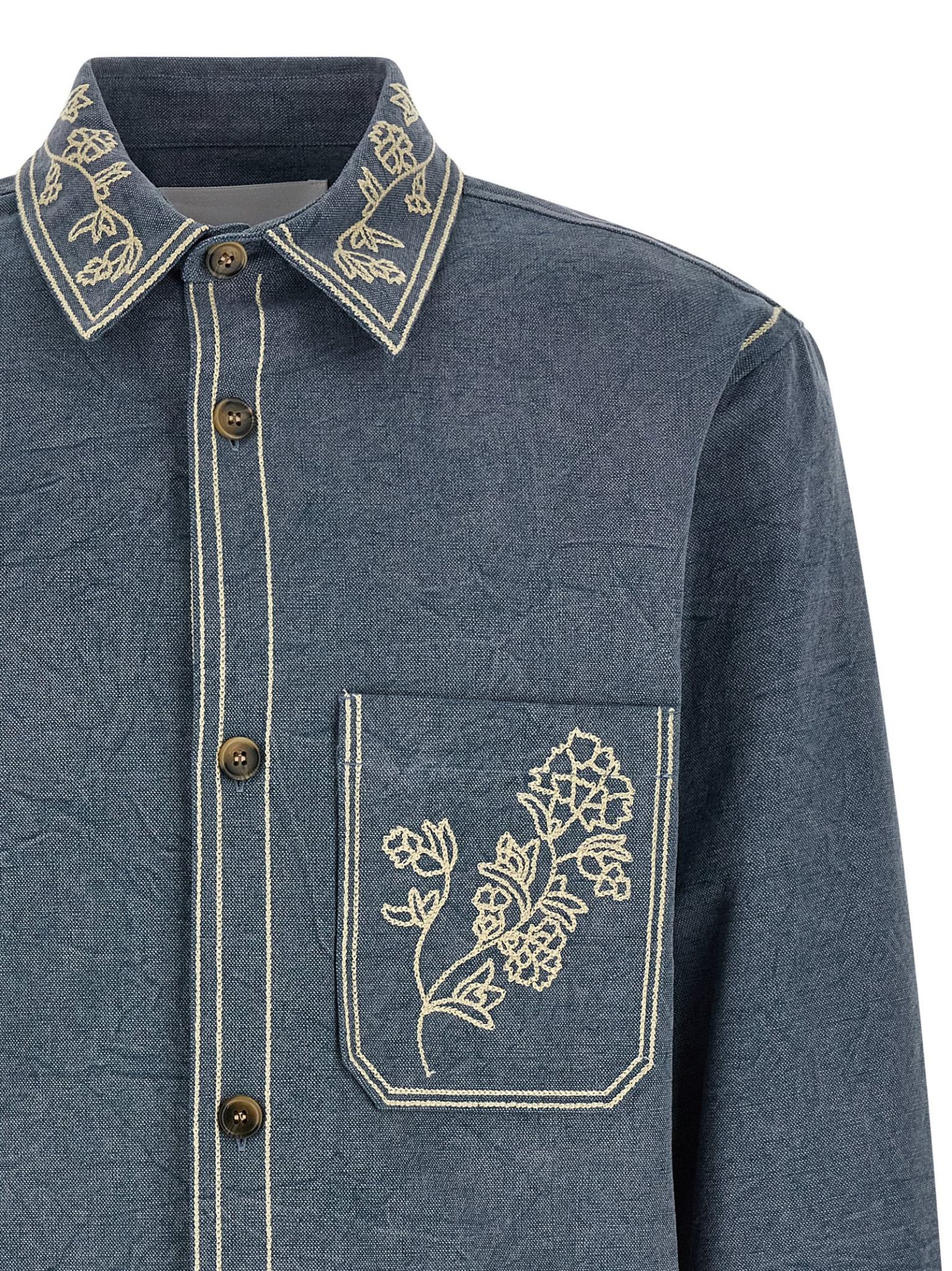 [MARANT] Shirts Long Sleeve SS26 VE0588HBD1E03H30LU