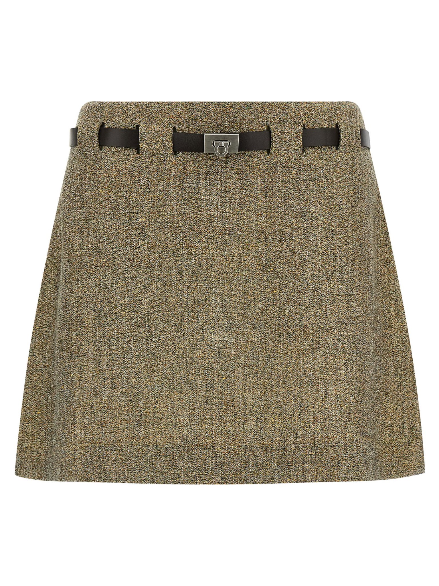 [Ferragamo] Mini skirt SS26 790509MULTICOLOR