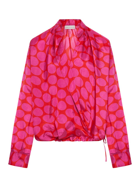 [DRIES VAN NOTEN] Shirts Long Sleeve SS26 2610107443017304 FUCHSIA