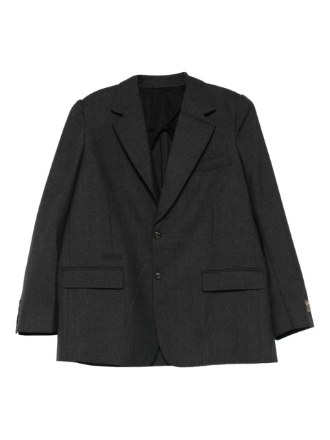 [Willy Chavarria] Blazer FW25 WCBTM0032-046  CHARC