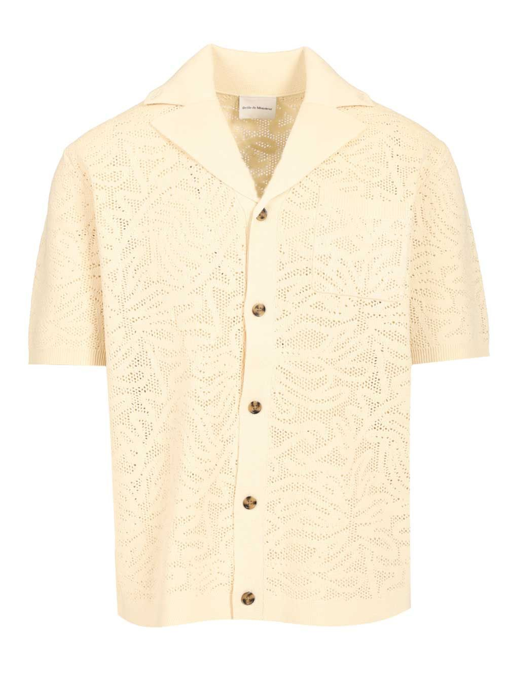 [DROLE DE MONSIEUR] Shirts Short Sleeve SS26 K-CA174-CO293OW