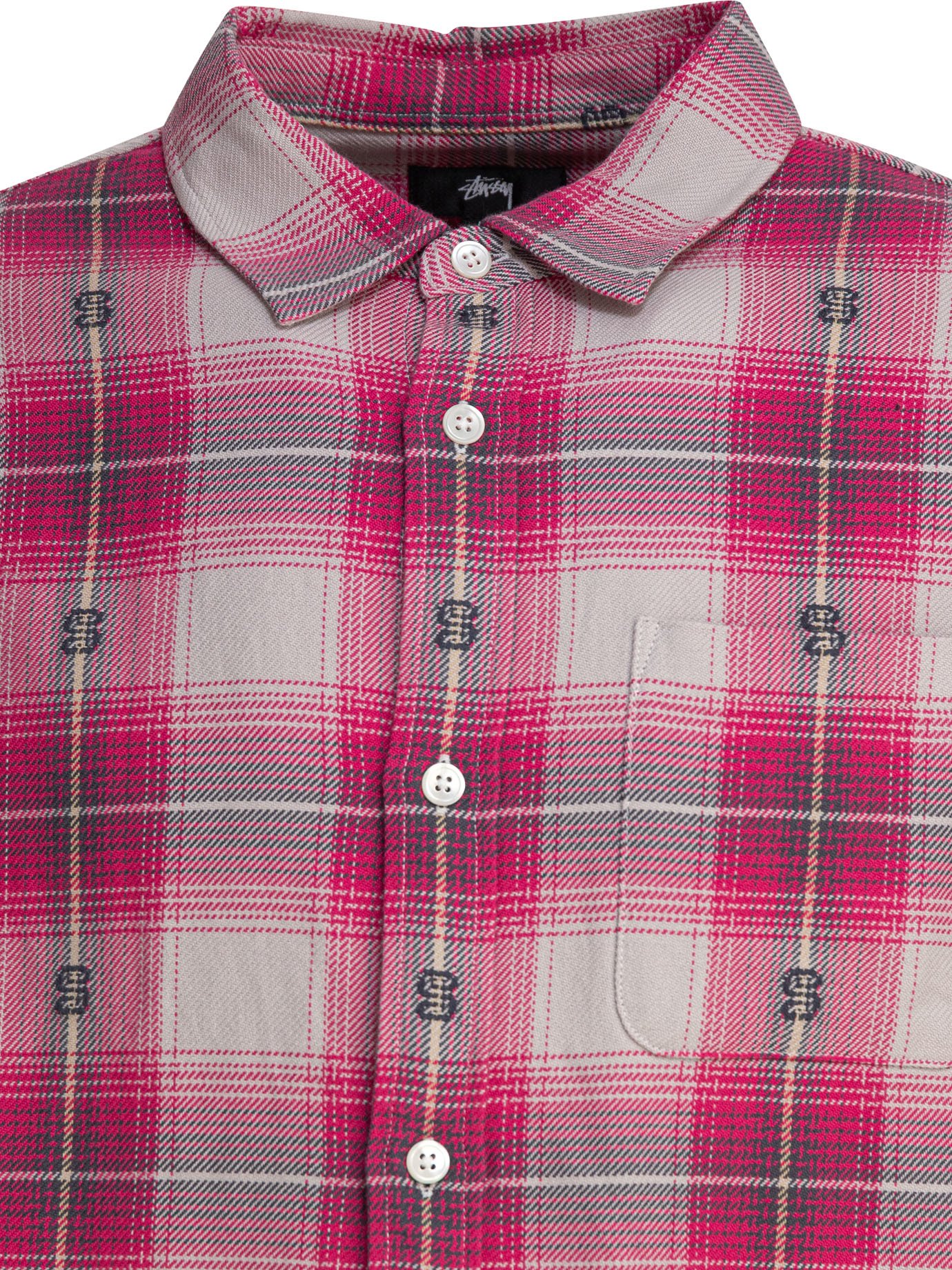 [Stussy] Shirts Long Sleeve FW25 11103520604 PINK