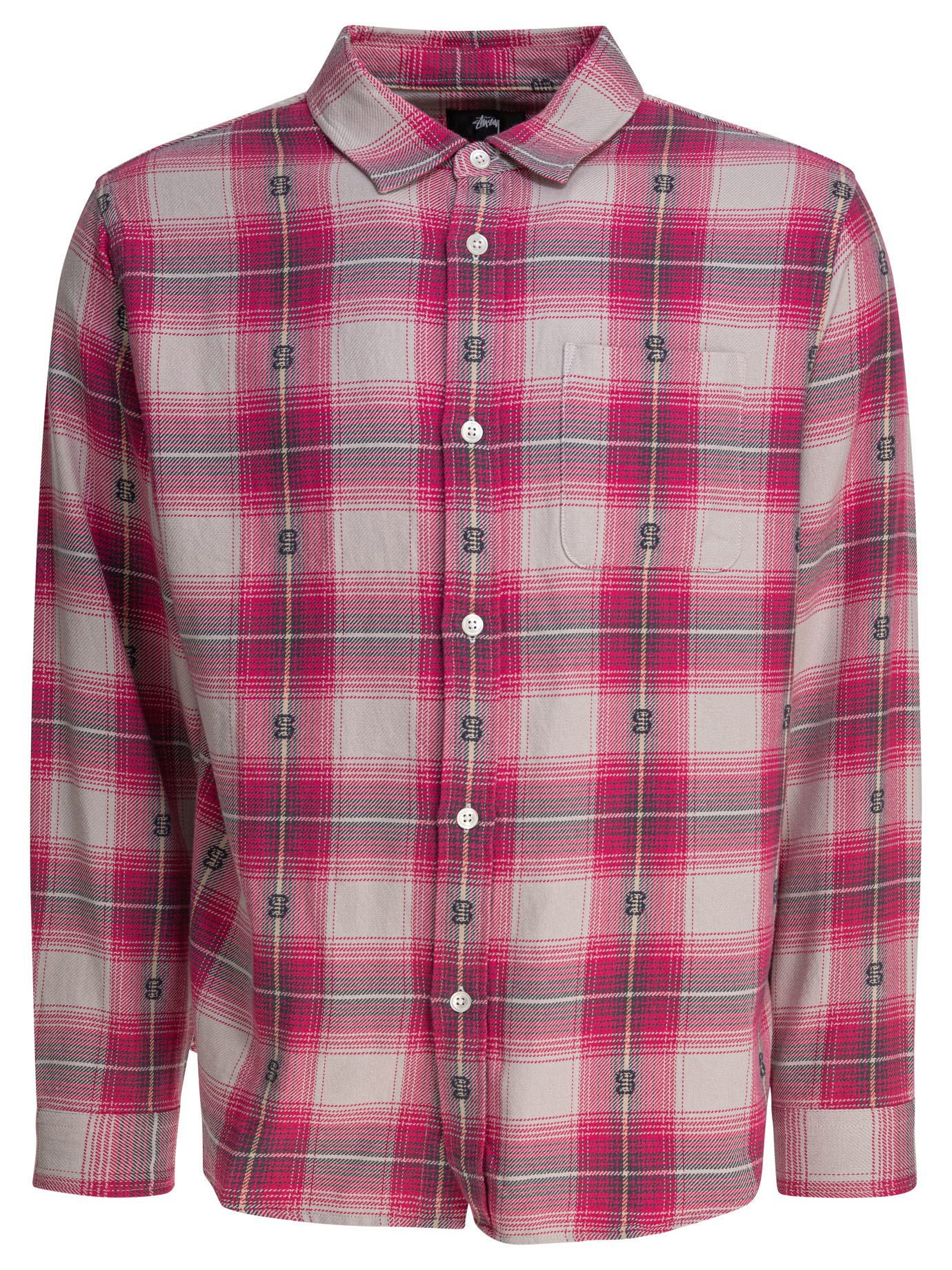 [Stussy] Shirts Long Sleeve FW25 11103520604 PINK