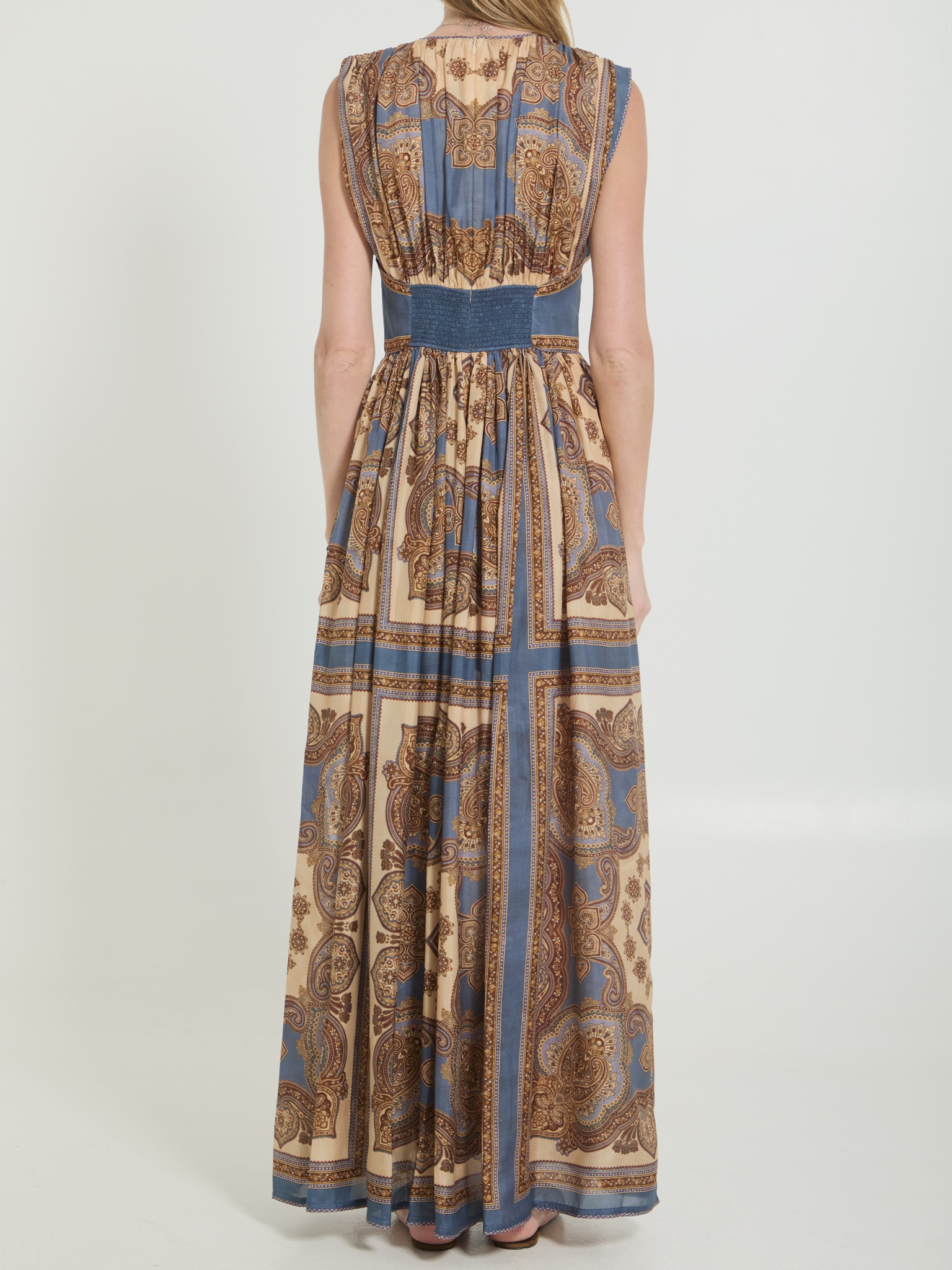 [Zimmermann] Sleeveless dress FW26 5514DSS263__DBPL