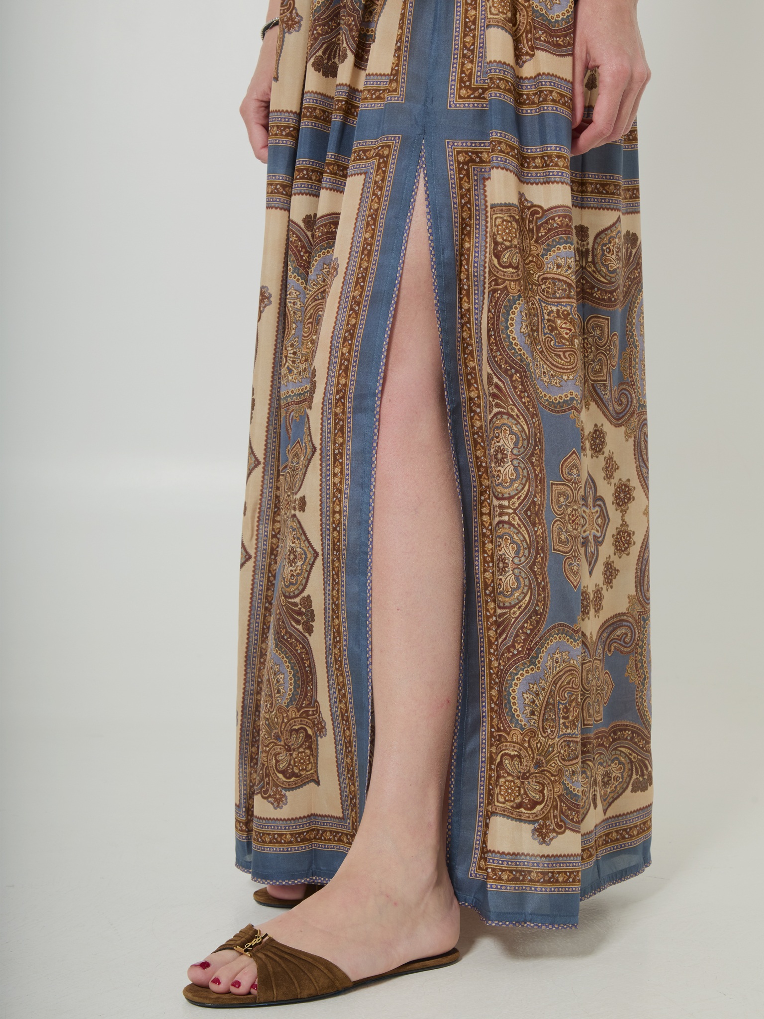 [Zimmermann] Sleeveless dress FW26 5514DSS263__DBPL
