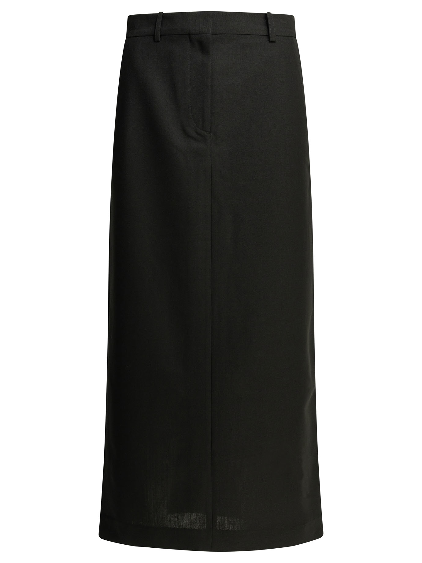 [TOTEME] Long skirt FW26 251-WRB4288-FB0026-001BLACK
