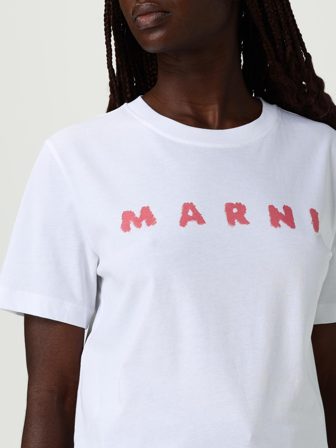 [Marni] T-shirts Short Sleeve FW25 THJE0293P8USCX42 SLW01