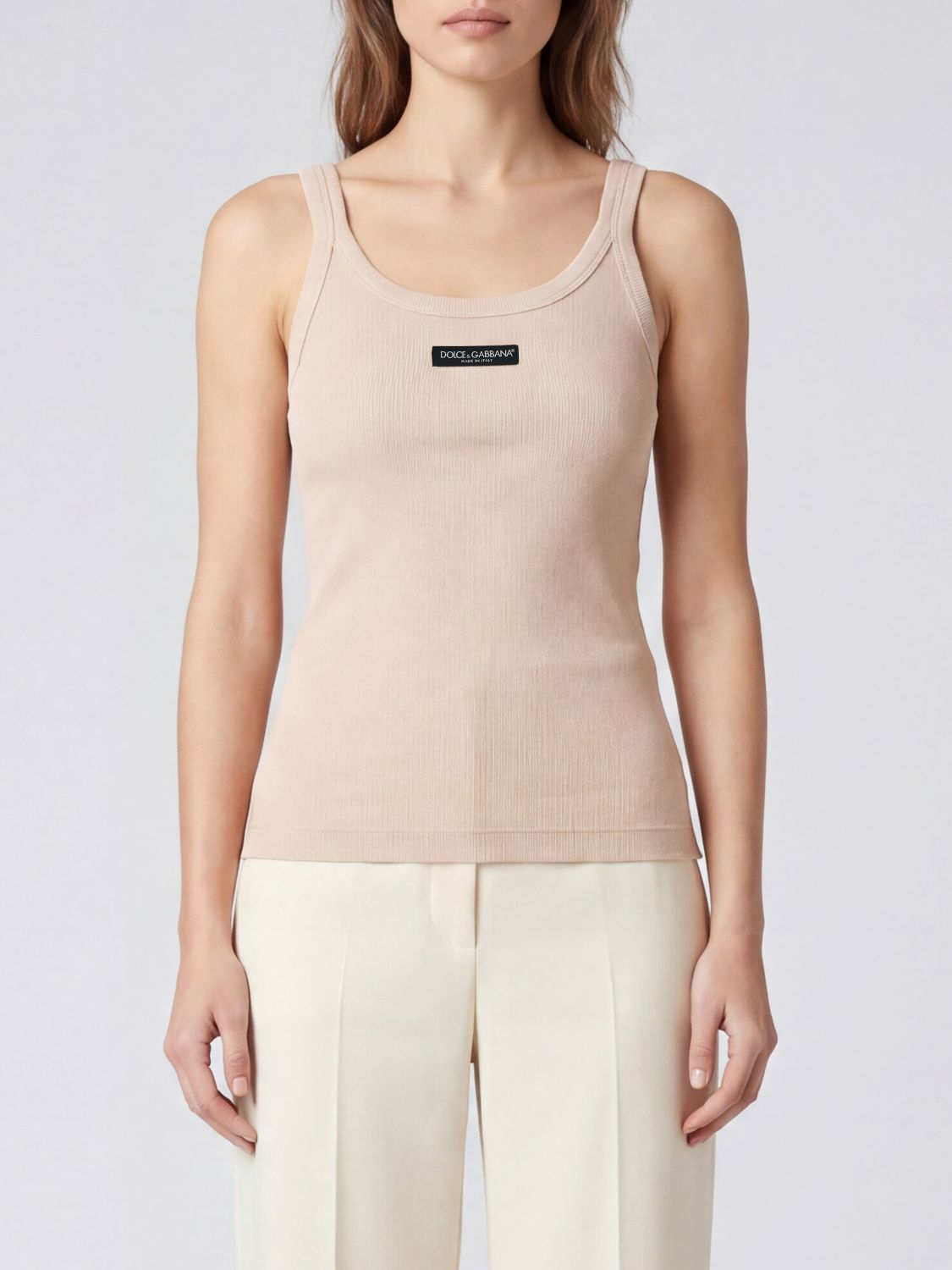 [Dolce & Gabbana] Tank top SS26 F8W45TFU7AV F0586