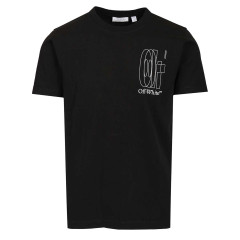 [Off-White] T-shirts Short Sleeve SS26 OMAA027S26JER0030001